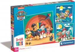 Puzzle Patrula Cățelușilor 3x48 piese