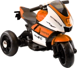 Motocicletă pentru copii HT-5188 de tip ride-on, portocalie