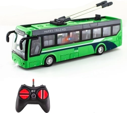 Troleibuz RC cu telecomandă 21 cm