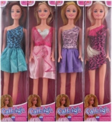 Păpușă articulată 29 cm cu păr lung