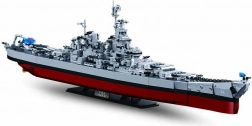 Set de construcție Sluban Navă de război USS Missouri 1:350