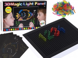 Tablă educațională 3D cu iluminare magică