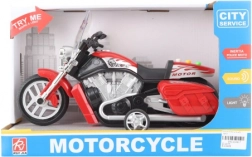 Motocicletă pe baterii cu lumină și sunet pentru copii