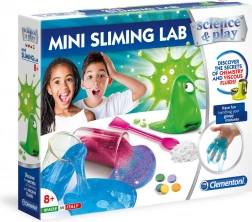 Clementoni Science & Play micul laborator pentru fabricarea slimei