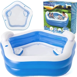 Piscina gonflabilă de familie Bestway 213 x 206 x 69 cm
