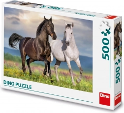 Puzzle cai în galop 500 piese