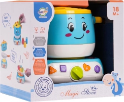 Aragaz interactiv cu oală și sortator de forme