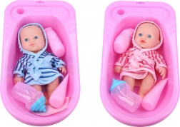 Păpușă Bebeluș cu cădiță de baie