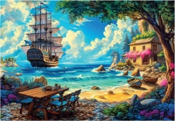 Puzzle Golful Piraților XL 260 piese