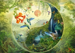 Schmidt puzzle În pădurea colibri 1000 piese