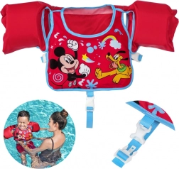 Vestă de înot pentru copii cu mânecuțe Bestway Mickey Mouse și Pluto, 3–6 ani