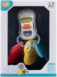 Chei auto pentru copii cu sunete și melodie