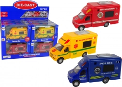 Vehicule de salvare cu propulsie prin fricțiune - Poliție, Pompieri, Ambulanță