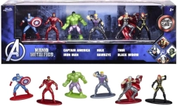 Figurine metalice JADA MARVEL AVENGERS, 6 buc., 4 cm