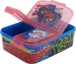 Multibox pentru gustare STOR SPIDER-MAN cu compartimente