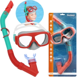 Bestway Hydro Swim set de snorkeling pentru copii 7+ – Roșu