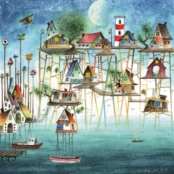 Puzzle Pier City 1023 piese MAGNOLIA