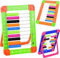 Abac școlar din plastic colorat pentru copii