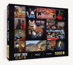 Puzzle Star Trek pisici 1000 piese