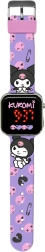 Ceas digital LED Kuromi Hello Kitty