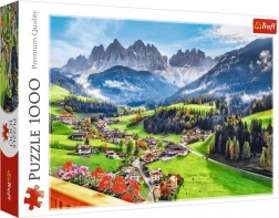 Puzzle 1000 piese – St. Magdalena, Dolomiți, Italia Trefl