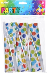 Trâmbițe petrecere buline 20 cm