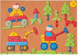 Woody Placă cu forme de bătut – mijloace de transport