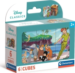 Cuburi ilustrate Disney – 6 cuburi CLEMENTONI