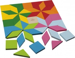 Detoa mozaic – joc didactic din lemn