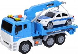 Cap tractor cu mașină și efecte