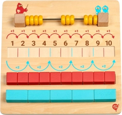 Set educațional din lemn Prima mea matematică LUCY & LEO