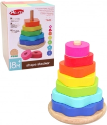 Turnul educativ din lemn pentru copii