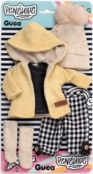 Guca hăinuțe pentru păpușa Penelope 34 cm – set din 5 piese