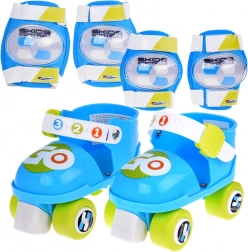 Patine cu role ajustabile pentru copii cu protecții