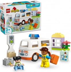 LEGO DUPLO ambulanță cu șofer