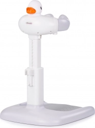 Stativ de baie pentru copii CHIPOLINO Duck, alb/gri