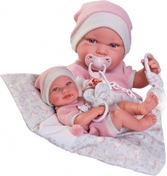 Păpușă realistă bebeluș din vinil moale