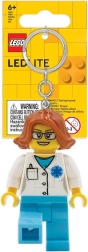 Breloc luminos Lego doctoriță cu LED