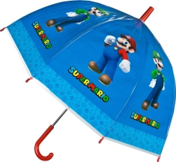 umbrelă manuală transparentă Super Mario