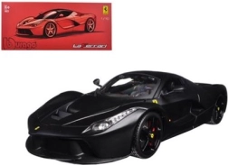 Model din metal BBURAGO Ferrari LaFerrari 1:18 negru mat