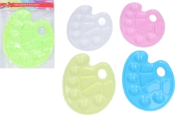 Paletă de pictură din plastic pentru culori tempera
