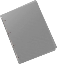 Biblioraft A5 Lines fumuriu cu mecanism cu 4 inele