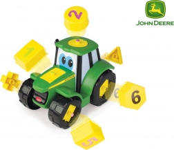 Tractor pentru copii JOHN DEERE Johnny cu numere