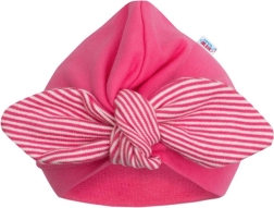 Căciuliță turban pentru fete New Baby For Girls cu dungi