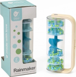 Clasică toba ploii cu biluțe – albastră