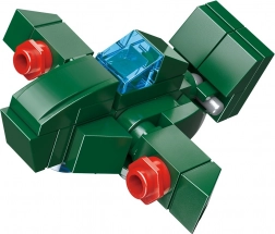 Qman Trans Collector 3în1 avion de vânătoare