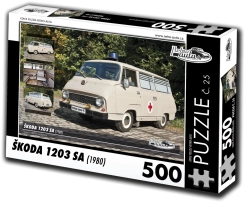 Puzzle RETRO-AUTA Škoda 1203 SA 500 piese