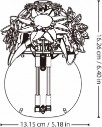 Sluban buchet de floarea-soarelui și margarete în vază