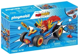 Playmobil Funstars Racing: luptător – set de curse cu motor cu întoarcere