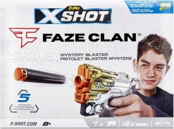 Lansator X-Shot Skins Menace FaZe cu 4 săgeți